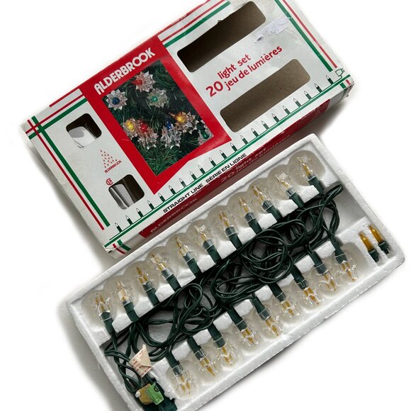 Vintage Alderbrook Christmas Lights (20) - Picture 2 of 4